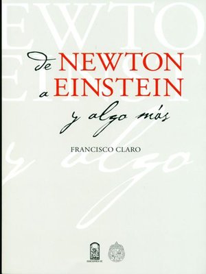 cover image of De Newton a Einstein